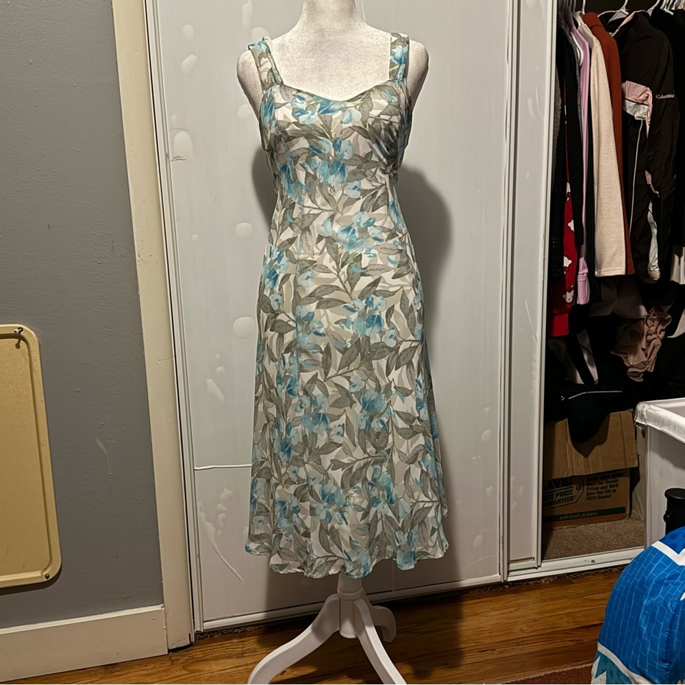 floral midi dress